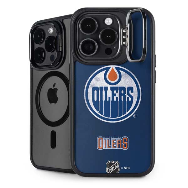 NHL Edmonton Oilers Distressed iPhone Cases