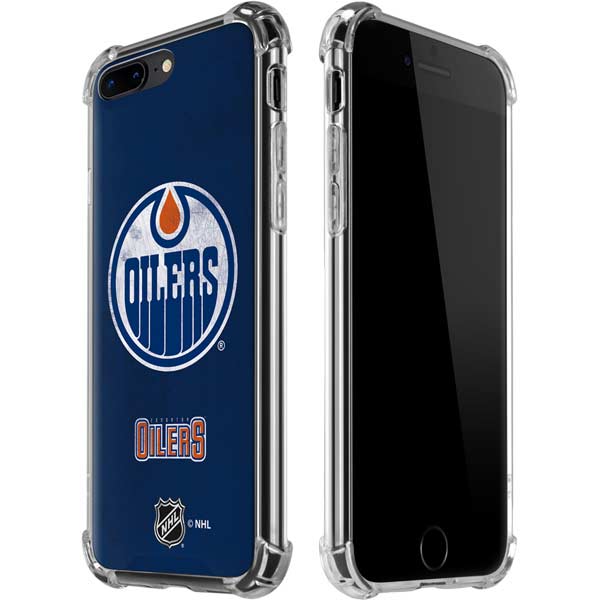 NHL Edmonton Oilers Distressed iPhone Cases