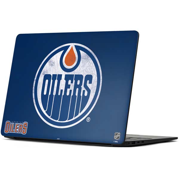 NHL Edmonton Oilers Distressed Surface Laptop 7 15in Skin