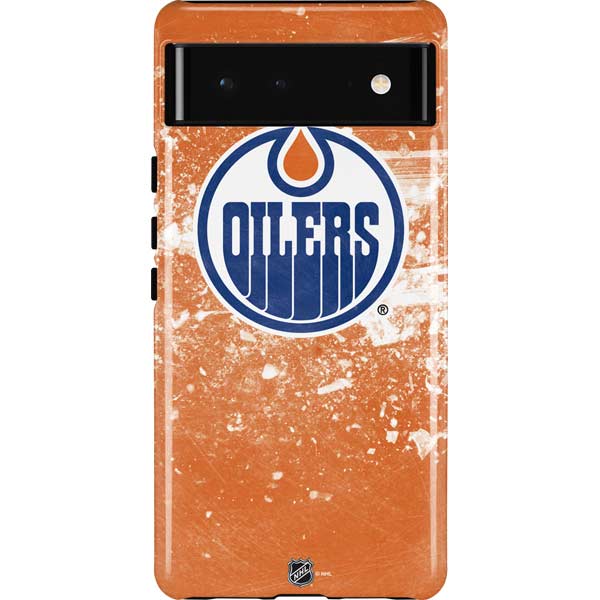 NHL Edmonton Oilers Frozen Pixel Cases