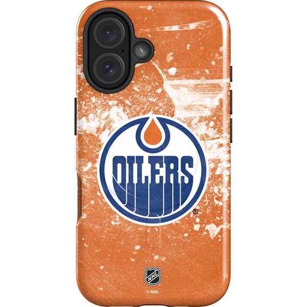 NHL Edmonton Oilers Frozen iPhone 16 Plus Magsafe Impact Case
