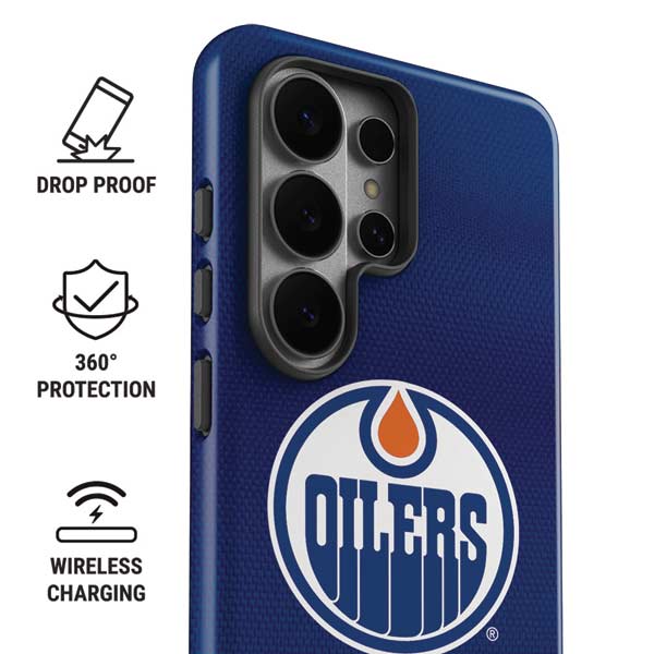 NHL Edmonton Oilers Jersey Galaxy S26 Ultra Impact Case