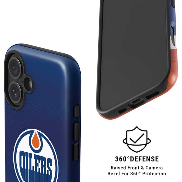NHL Edmonton Oilers Jersey iPhone 16 Magsafe Impact Case