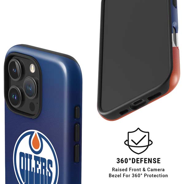 NHL Edmonton Oilers Jersey iPhone 16 Pro Max Magsafe Impact Case