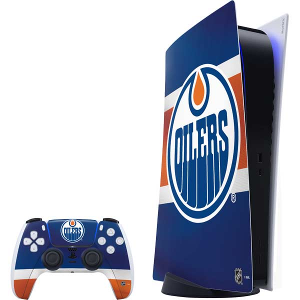 Edmonton Oilers jersey PS5 skin by Skinit