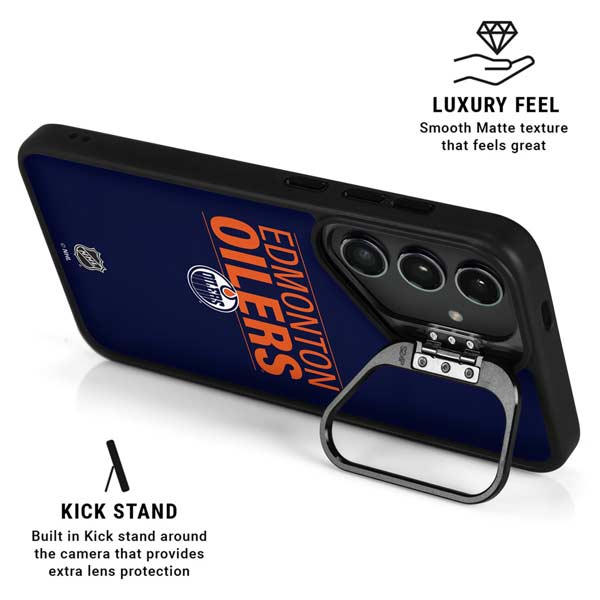 NHL Edmonton Oilers Lineup Galaxy S26 Ultra Kickstand Case