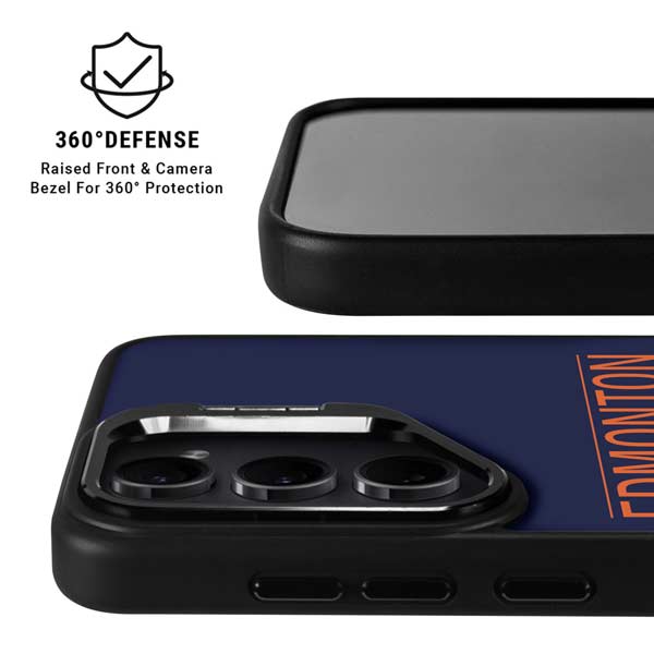NHL Edmonton Oilers Lineup Galaxy S26 Ultra Kickstand Case