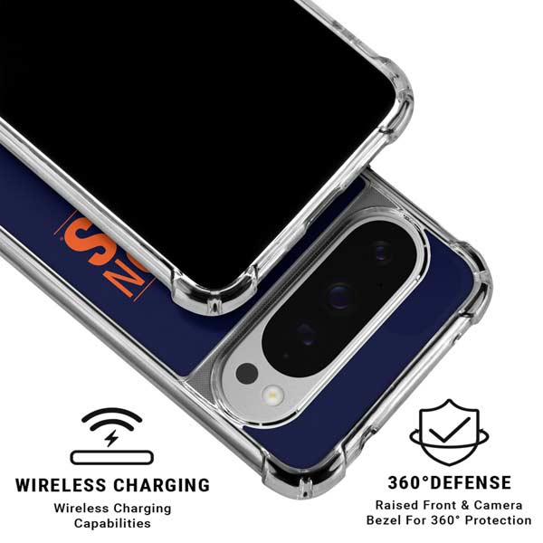 NHL Edmonton Oilers Lineup Google Pixel 10 Pro XL Clear Case