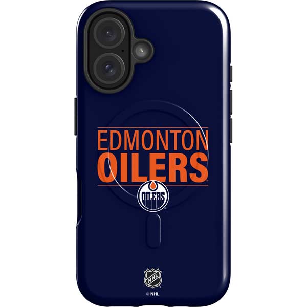 NHL Edmonton Oilers Lineup iPhone 16 Magsafe Impact Case