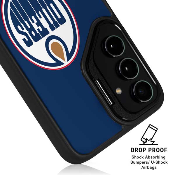 NHL Edmonton Oilers Solid Background Galaxy S26 Plus Kickstand Case