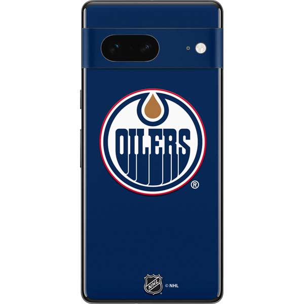 NHL Edmonton Oilers Solid Background Pixel Skins