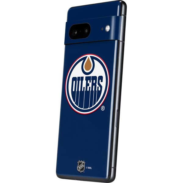 NHL Edmonton Oilers Solid Background Pixel Skins