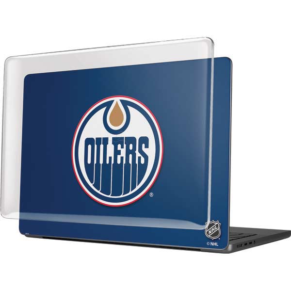 NHL Edmonton Oilers Solid Background MacBook Pro 14in (2021-24) Case plus Skin