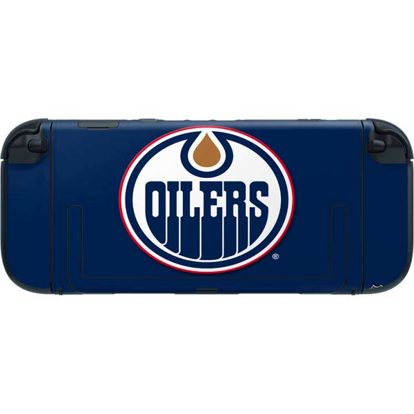 NHL Edmonton Oilers Solid Background Nintendo Switch 2 (2025) with Joy-Con Skin