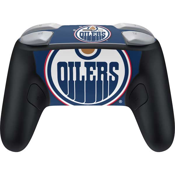 NHL Edmonton Oilers Solid Background Nintendo Switch 2 (2025) Pro Controller Skin