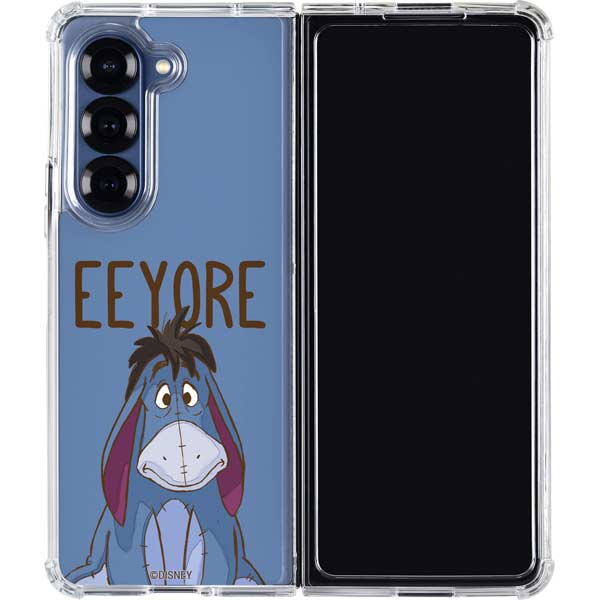 Disney Winnie the Pooh Eeyore Portrait Galaxy Z Fold7 Clear Case