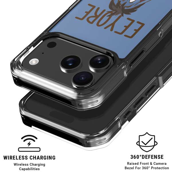 Disney Winnie the Pooh Eeyore Portrait iPhone 17 Pro Clear Case