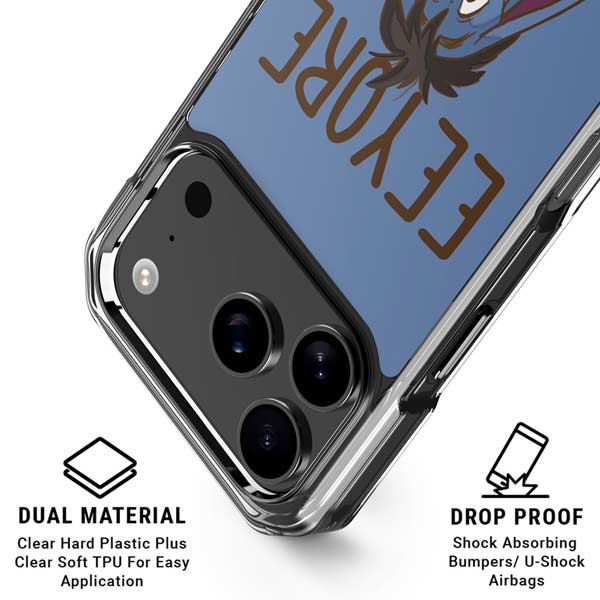 Disney Winnie the Pooh Eeyore Portrait iPhone 17 Pro Clear Case