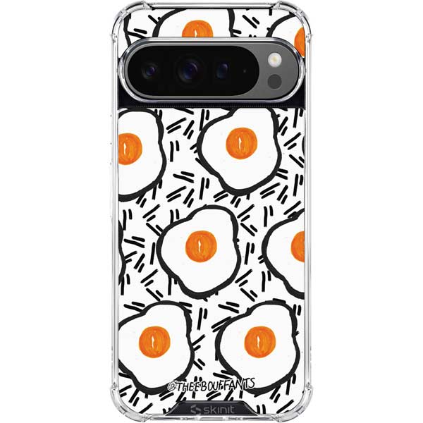 Bouffants and Broken Hearts Eggs Google Pixel 10 Pro XL Clear Case