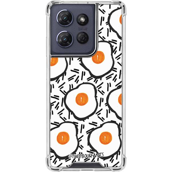 Bouffants and Broken Hearts Eggs Moto G 5G (2025) Clear Case