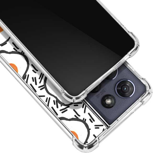 Bouffants and Broken Hearts Eggs Moto G 5G (2025) Clear Case