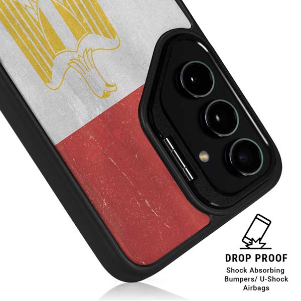 Egypt Flag Distressed Galaxy S26 Ultra Kickstand Case