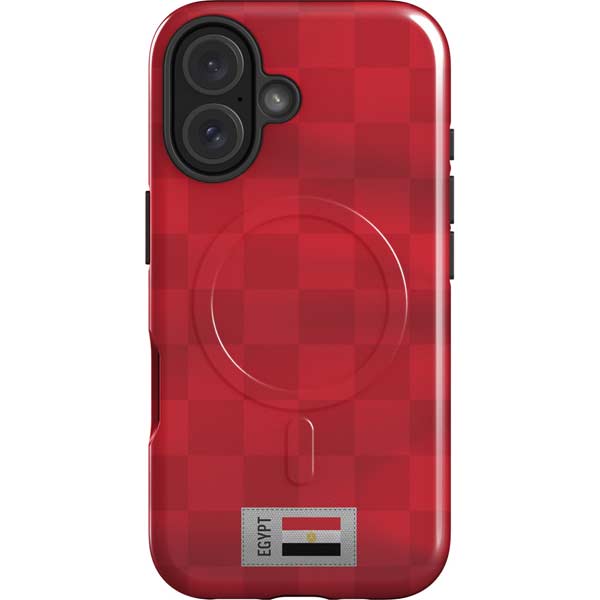 Egypt Soccer Flag iPhone 16 Magsafe Impact Case