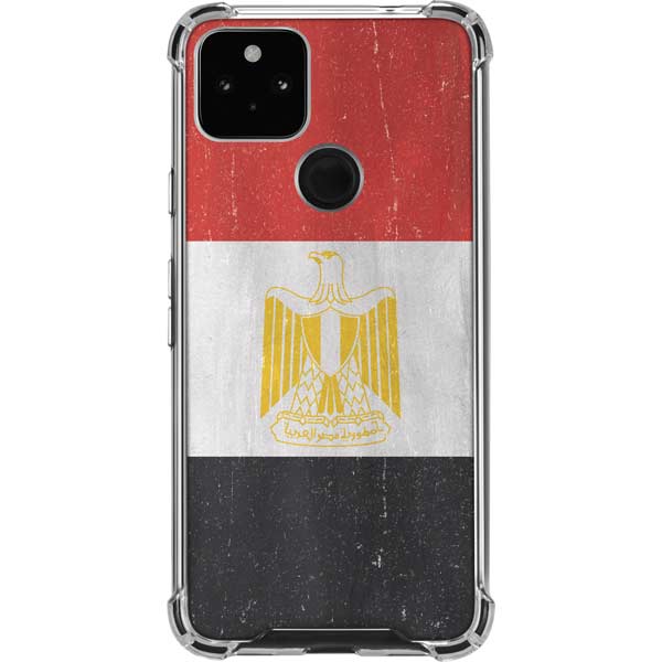 Egyptian Flag Distressed Pixel Cases