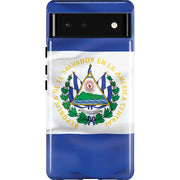 El Salvador Flag Pixel Cases