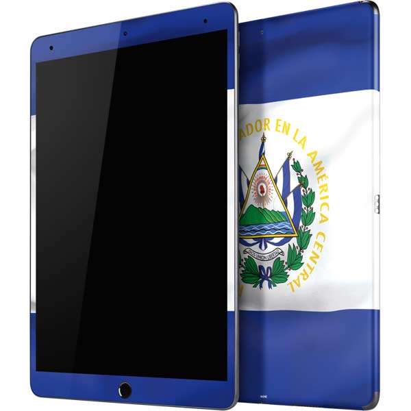 El Salvador Flag iPad Skins