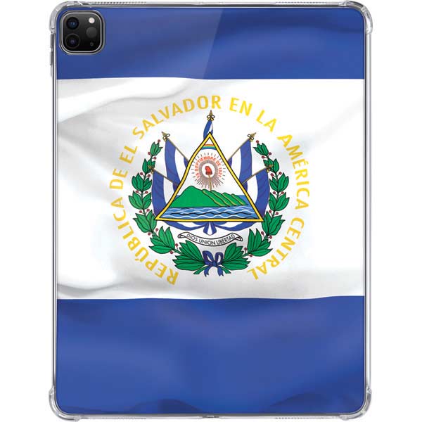 El Salvador Flag iPad Pro 11in (2024) Clear Case