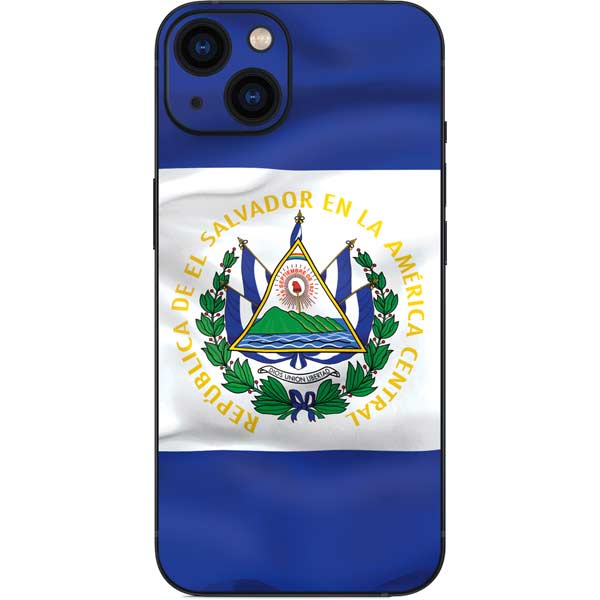 El Salvador Flag iPhone Skins