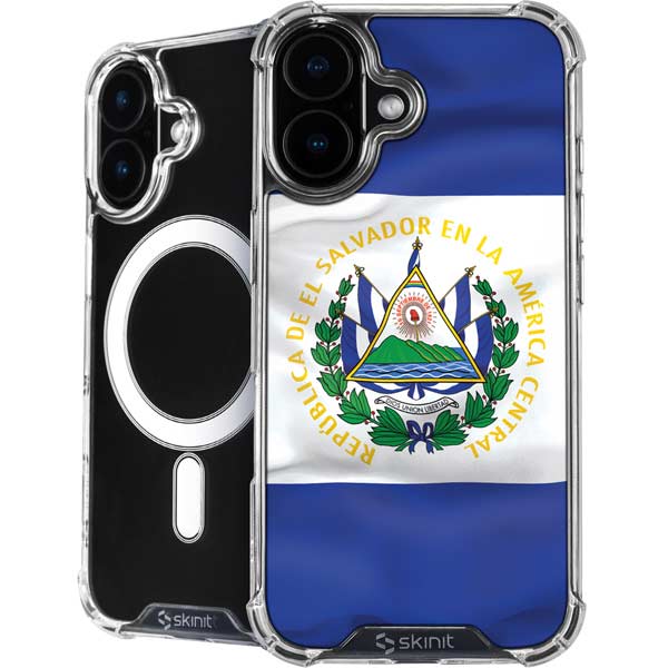 El Salvador Flag iPhone 17 MagSafe Case