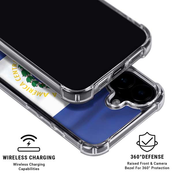 El Salvador Flag iPhone 17 MagSafe Case