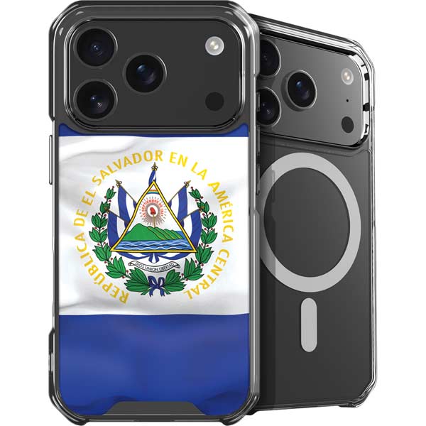 El Salvador Flag iPhone 17 Pro MagSafe Case