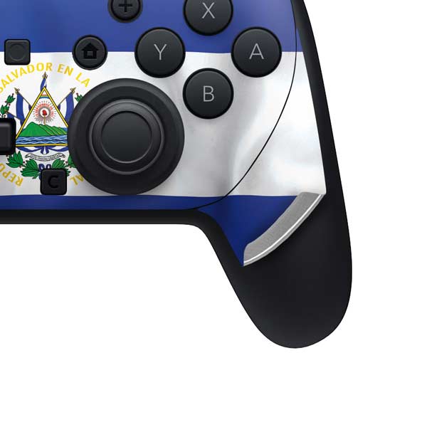 El Salvador Flag Nintendo Switch 2 (2025) Pro Controller Skin