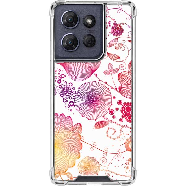 Elegant Flowers Moto G 5G (2025) Clear Case