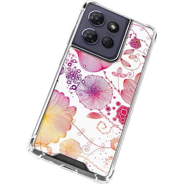 Elegant Flowers Moto G Power 5G (2025) Clear Case