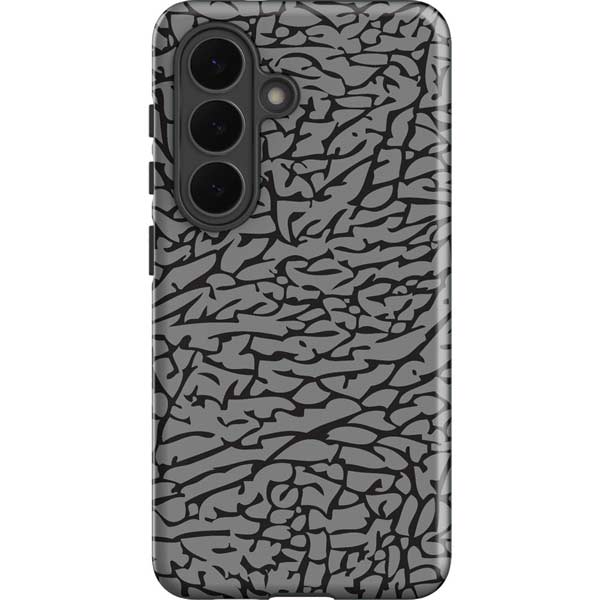 Elephant Print Grey Galaxy S26 Impact Case