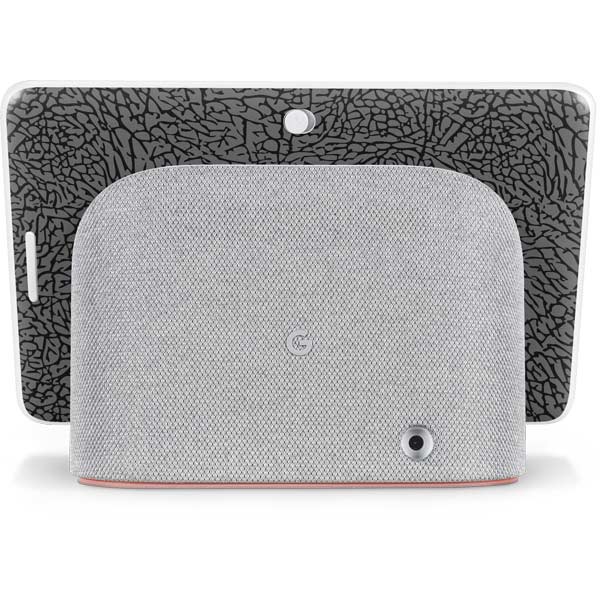 Elephant Print Grey Google Home Hub Skin