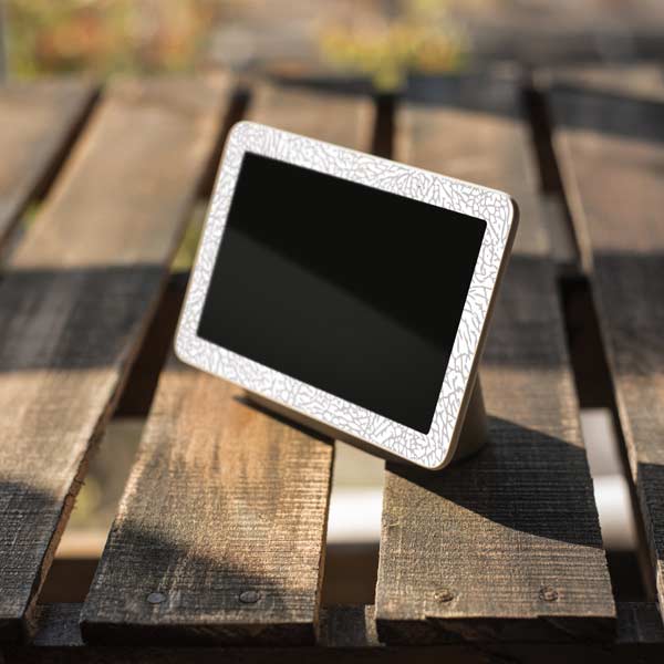 Elephant Print White Google Home Hub Skin