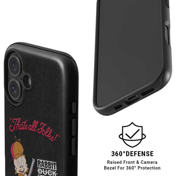 Looney Tunes Elmer Fudd Thats All Folks iPhone 16 Magsafe Impact Case