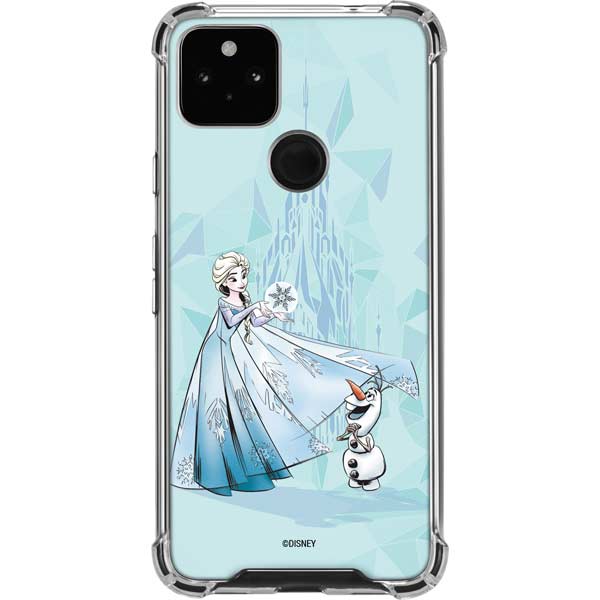 Disney Frozen Elsa and Olaf Art Pixel Cases