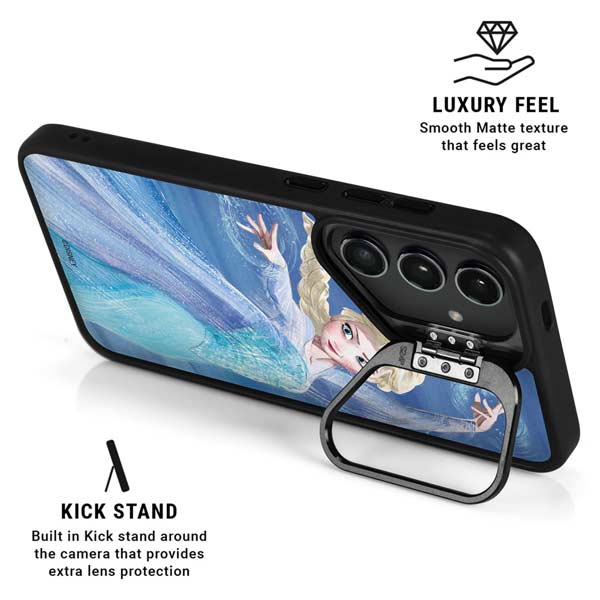Disney Frozen Elsa Icy Powers Art Galaxy S26 Ultra Kickstand Case