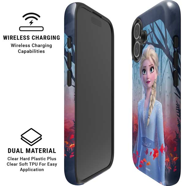 Disney Frozen II Elsa iPhone 16 Magsafe Impact Case