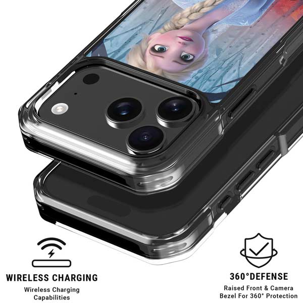 Disney Frozen II Elsa iPhone 17 Pro Clear Case