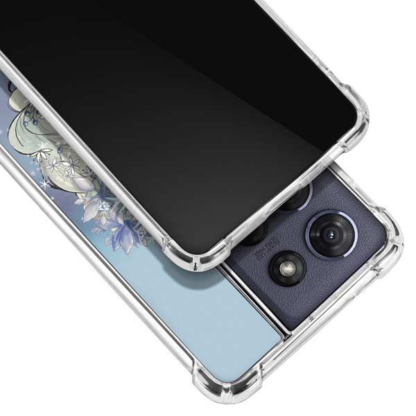 Disney Frozen Elsa Side Portrait Art Moto G Play 5G (2025) Clear Case