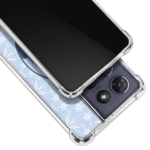 Disney Frozen II Elsa Silhouette Moto G 5G (2025) Clear Case