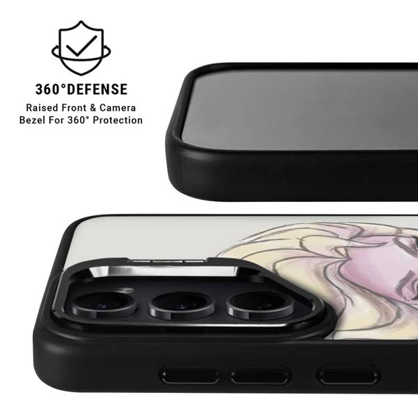 Disney Frozen Elsa Snowflakes Art Galaxy S26 Ultra Kickstand Case