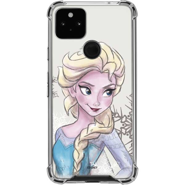 Disney Frozen Elsa Snowflakes Art Pixel Cases
